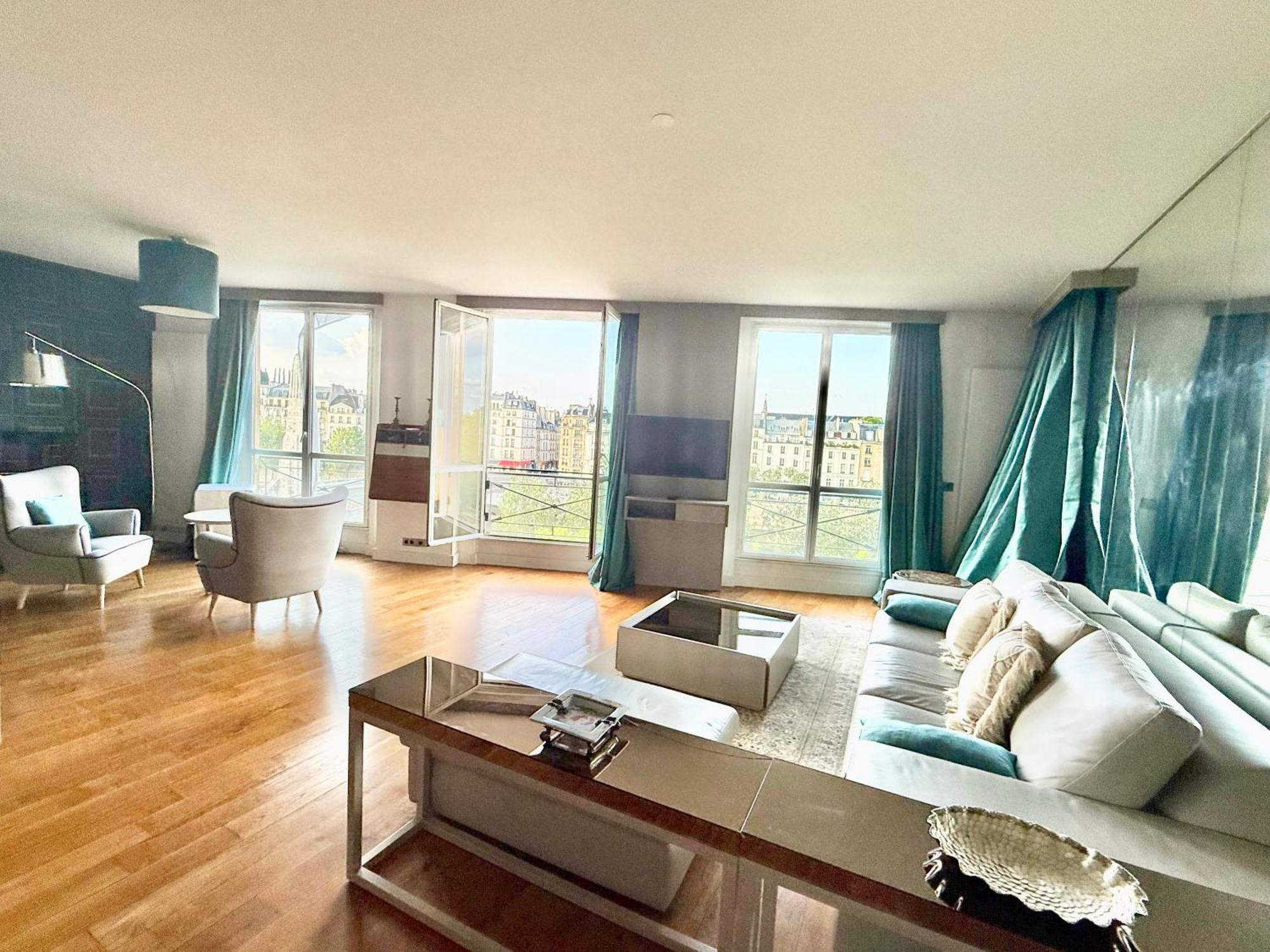 Seine View 120m2-2bedrooms Parigi